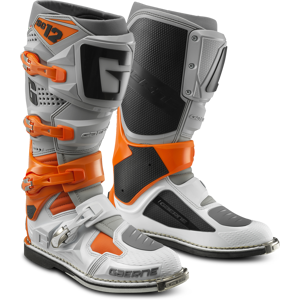 Gaerne Botas de Cross  SG-12 Blanco-Naranja-Gris