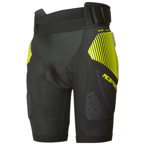 Acerbis Pantalones Cortos de Protección  Rush Negro-Amarillo