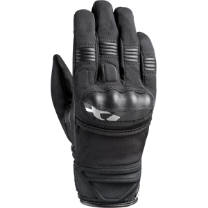 Ixon Guantes de Moto para Mujer  MS Picco Negro-Plateado