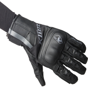 KLIM Guantes de Moto  Adventure GTX Cortos Negros