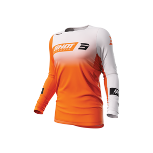 Shot Race Gear Camiseta de Cross Shot Scope Naranja