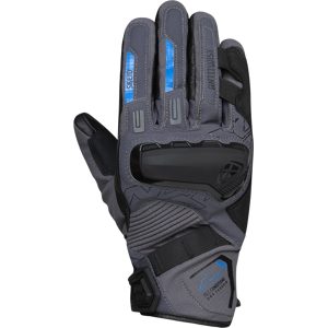 Ixon Guantes de Moto  MS Skeid Antracita-Gris-Azul