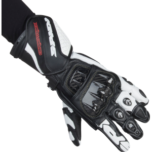 Spidi Guantes de Moto  Carbo Track Evo Negro-Blanco