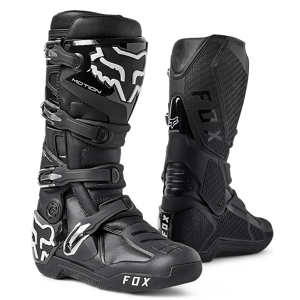 FOX Botas de Cross  Motion Negras