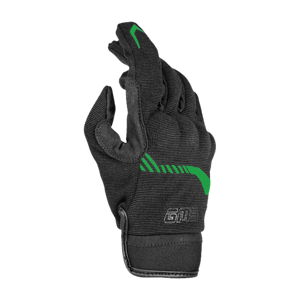 GMS Guantes de Moto  Jet-City Negro-Verde