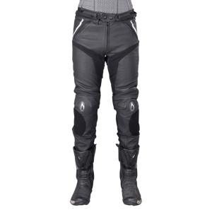 Richa Pantalones de Moto  Mugello Negro-Blanco