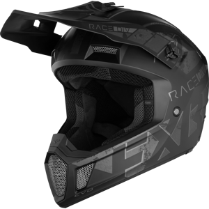 FXR Casco de Cross  Clutch Stealth Negro Ops