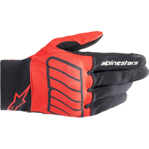 Alpinestars Guantes de Moto  Aragon Rojo Brillante-Negro