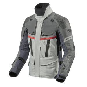 REV'IT! Chaqueta de Moto Dominator 3 GTX Textil Plata-Azul