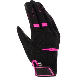 Bering Guantes de Moto para Mujer  Lady Fletcher EVO Fucsia-Negro