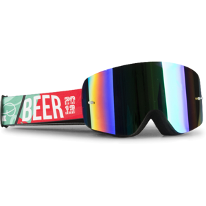 Raven Gafas de Cross  Edge Beer - Espejo Verde