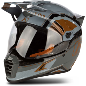 KLIM Casco Adventure  Krios Pro ECE Metálico-Bronce