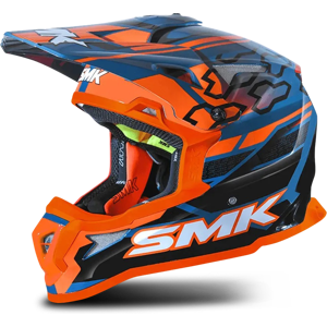 SMK Casco de Cross  Allterra Tribou Azul