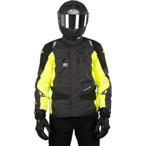 Macna Chaqueta de Moto  Equator Gris-Fluo