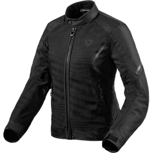 REV'IT! Chaqueta de Moto para Mujer Torque 2 H2O Negra