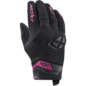 Ixon Guantes de Moto  Mig 2 L Negro-Fúcsia