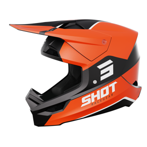 Shot Race Gear Casco de Cross Shot Furious Bolt Naranja