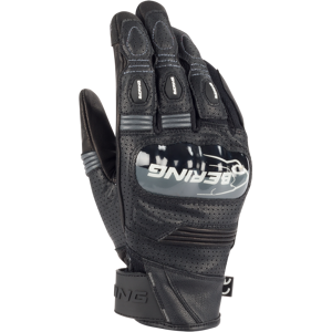 Bering Guantes de Moto  Axel Negro-Blanco-Gris