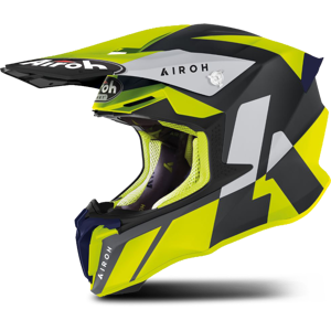 Airoh Casco de Cross  Twist 2.0 Lift Amarillo