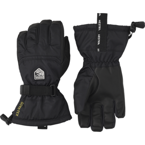 Hestra Guantes Niño  Gauntlet Gore-Tex Negros