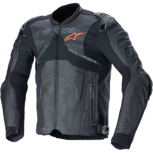 Alpinestars Chaqueta de Cuero  Atem V5 Negra