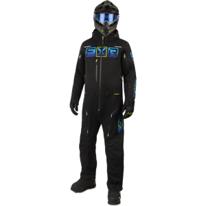 FXR Mono  Maverick Lite Negro-Azul-Hi Vis