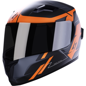 Stormer Casco Integral  Wise Runner Naranja Mate