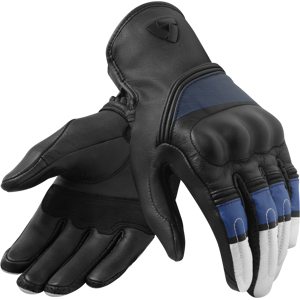 REV'IT! Guantes de Moto Redhill Blanco-Azul