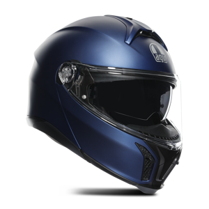 AGV Casco Modular Tourmodular E2206 Solid Azul Mate Galaxia