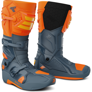 Shot Race Gear Botas de Cross Shot Race 8 Gris-Naranja