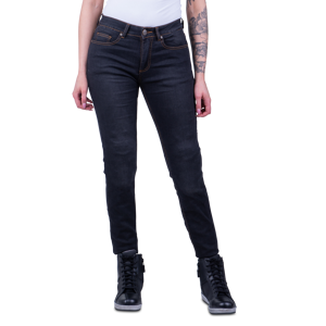 Course Vaqueros de Moto Mujer  Lara Slim Fit Negros