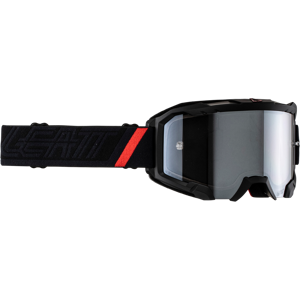 Leatt Gafas de Cross  Velocity 4.5 Iriz Rojo Plateadp 50%