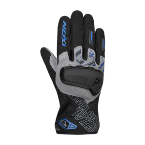 Ixon Guantes de Moto  Gravel Negro-Gris-Azul