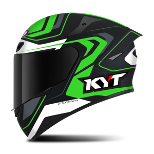 KYT Casco Integral  TT-Course Negro-Verde