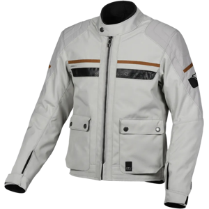 Macna Chaqueta de Moto  Oryon Gris Claro