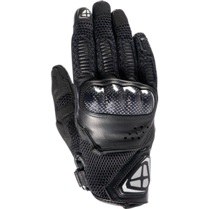 Ixon Guantes de Moto para Mujer  RS4 Air Negro-Plateado