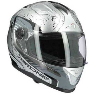 Astone Gt2 Geko Full Face Helmet Plateado XL