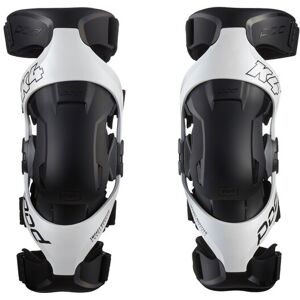 Pod MX Rodilleras Pod K4 2.0 Knee Brace (PR) Blanco Negro  K4024-058