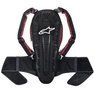 Espaldera alpinestars nucleon kr-2 negro humo rojo  6504615-1113