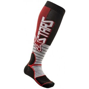 Calcetines Alpinestars Mx Pro Socks Burgundy Black  4701520-301