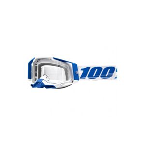 Máscara 100% Racecraft 2 Isola CLR Blanco Azul  26013073