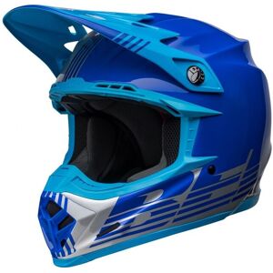 Casco Bell Moto-9 Mips Louver Gris Azul  800002470768