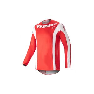 Camiseta Alpinestars Techstar Arch Mars Rojo Blanco  3761023-3120
