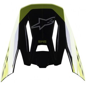 Visera Alpinestars S-M5 Beam Negro Amarillo Fluor  8983622-1515