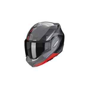 Casco Scorpion Exo-Tech Evo Genre Gris Negro Rojo  118-413-299