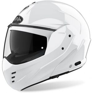 Casco Airoh Mathisse Color Blanco Brillo  MTH14