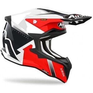 Casco Airoh Strycker Blazer Rojo Brillo  STBL55