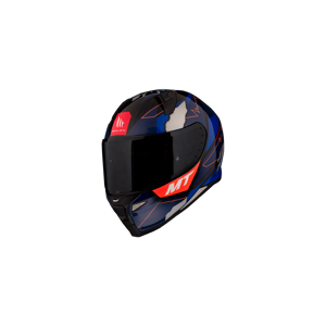 MT Helmets Casco Mt Revenge 2 Hector Garzo A7 Azul Mate  12797030735