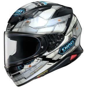 Casco Shoei Nxr 2 Fortress Tc6 Blanco Gris  CSNXR220061