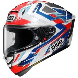 Casco Shoei X-Spr Pro Escalate Tc10 Rojo Azul Blanco  CSXSP12102